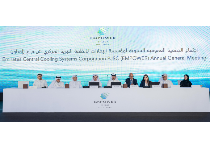 Empower Annual General Meeting approves AED 425 million dividends to shareholders.