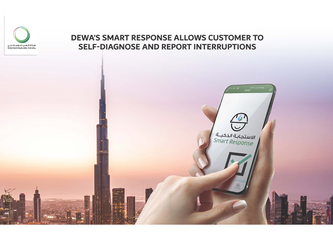 DEWA’s Smart Response allows customer to self-diagnose and report interruptions 