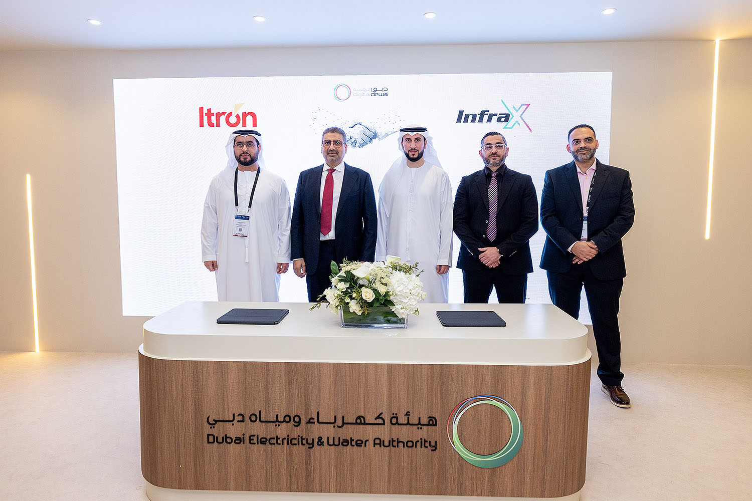 InfraX and Itron Sign MoU to Accelerate Smart Utility and IoT Solutions Across the UAE