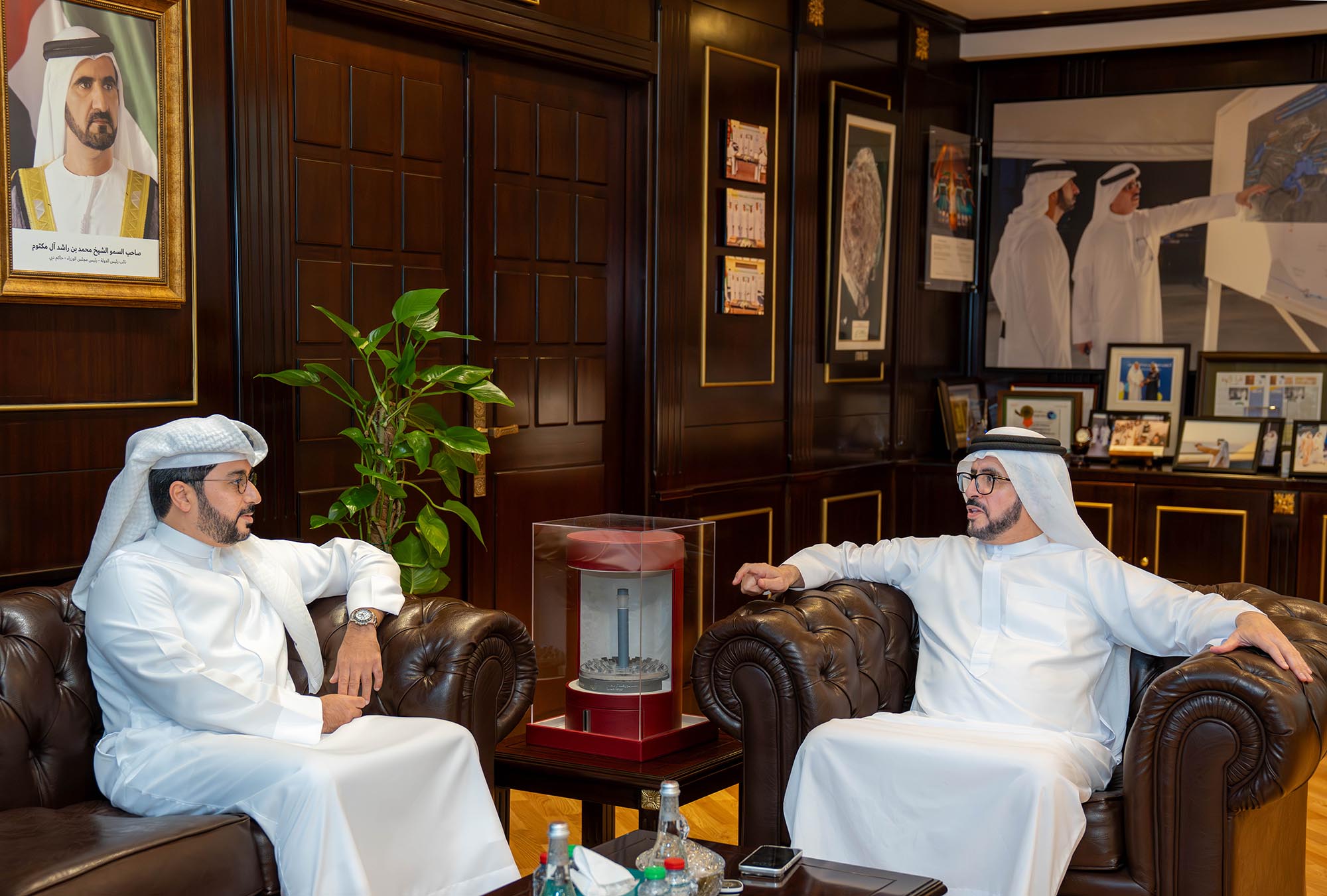 HE Saeed Al Tayer discusses enhancing co-operation with Bahrain’s new consul general in Dubai and the Northern Emirates 