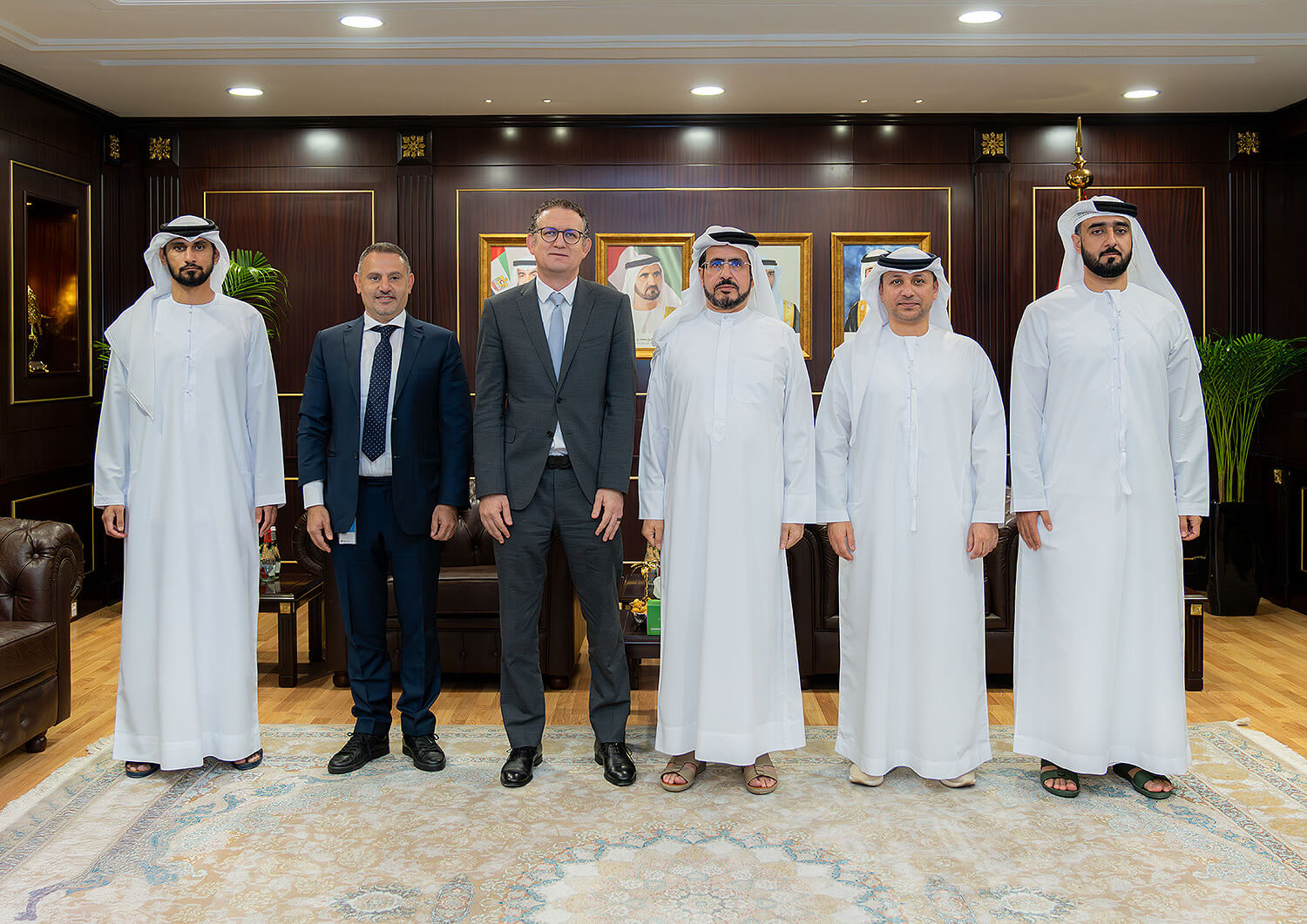HE Saeed Mohammed Al Tayer meets Microsoft UAE General Manager to discuss collaboration in digital transformation and innovation