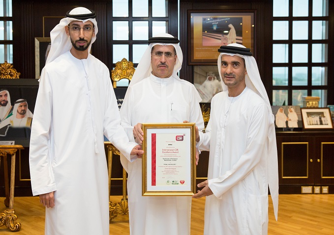 هيئة كهرباء ومياه دبي تفوز بـ 3 جوائز من "جوائز التميز الدولية في المسؤولية المجتمعية