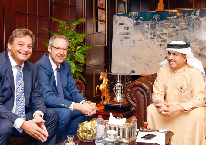 هيئة كهرباء ومياه دبي تعزز التعاون مع شركة " أندريتز هيدرو"