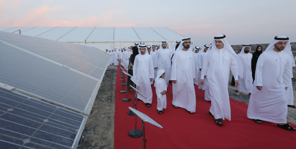 HH Sheikh Mohammed bin Rashid Al Maktoum inaugurates second phase of Mohammed bin Rashid Al Maktoum Solar Park