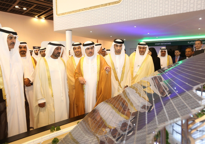 HH Sheikh Ahmed bin Saeed Al Maktoum, Chairman of Dubai Supreme Council of Energy inaugurates 18th WETEX and first Dubai Solar Show, jointly-held under the umbrella of the 3rd Green Week