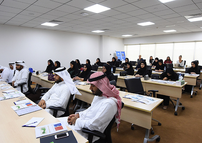 هيئة كهرباء ومياه دبي تنظم الورشة التدريبية الثالثة لمنتسبي برنامج سفراء الكربون 