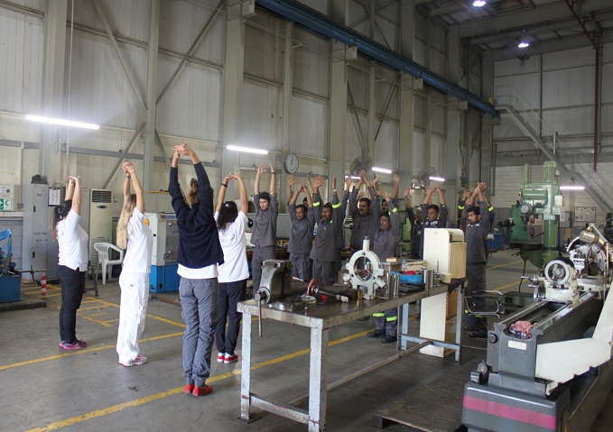 موظفو هيئة كهرباء ومياه دبي يعملون في بيئة مناسبة ويشعرون بالسعادة
