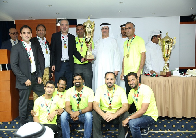 هيئة كهرباء ومياه دبي تكرّم الفائزين ببطولة الكريكيت الثانية لموردي الهيئة 