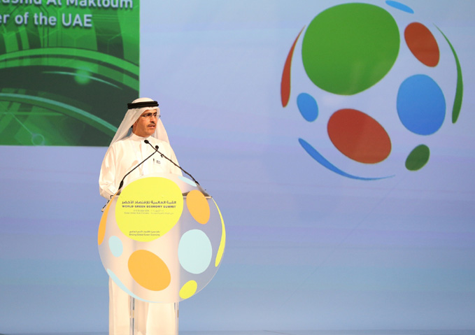 سعادة/ سعيد محمد الطاير يسلط الضوء على دور صندوق دبي الأخضر" بقيمة 100 مليار درهم في دعم أهداف الاقتصاد الأخضر في دبي ودولة الإمارات