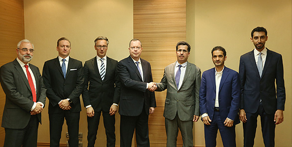 العضو المنتدب الرئيس التنفيذي لهيئة كهرباء ومياه دبي يزور شركتي  سيمنز العالمية و"آر دبليو إي" في ألمانيا