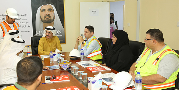 سعادة/ سعيد محمد الطاير يستعرض مسيرة التميز لهيئة كهرباء ومياه دبي خلال مؤتمر أفضل الممارسات الحكومية في دولة الإمارات