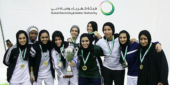 DEWA’s women’s sports team wins Duplays’ 5-a-side football tournament