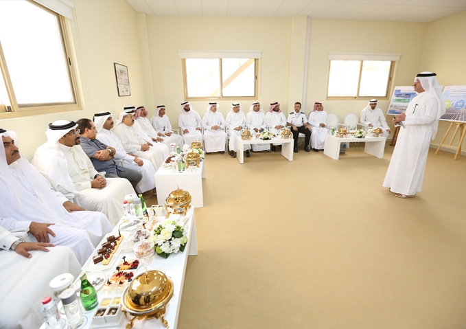 DEWA receives GCCIA delegates at Mohammed bin Rashid Al Maktoum Solar Park