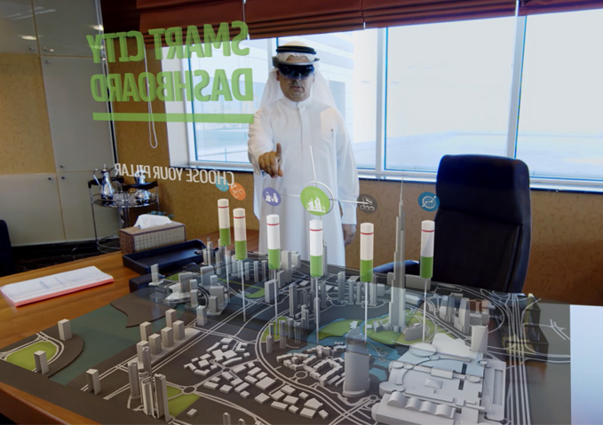 DEWA adopts Microsoft HoloLens technology to enhance electricity and water services in Dubai