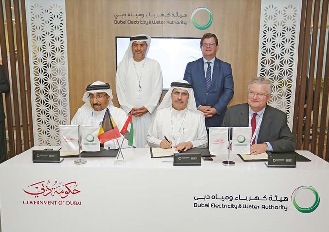 هيئة كهرباء ومياه دبي توقع اتفاقية لدراسة إنشاء جزيرة لتخزين الطاقة في الخليج العربي بتقنية الضخ والتخزين بقدرة 400 ميجاوات وسعة تخزينية تصل إلى 2,500 ميجاوات/ساعة