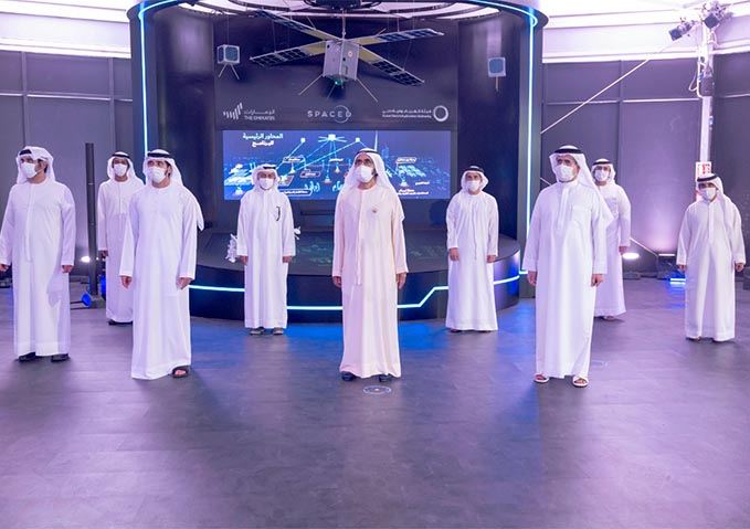 Mohammed bin Rashid launches DEWA’s space programme Space-D