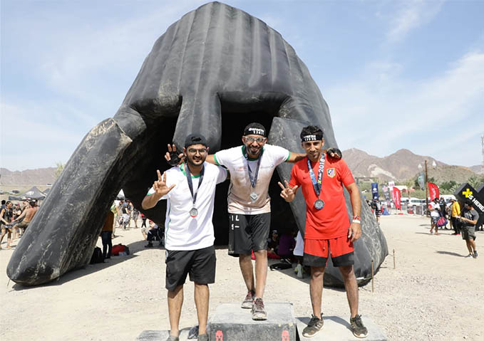 DEWA employees participate in XDubai Spartan Race for second consecutive year