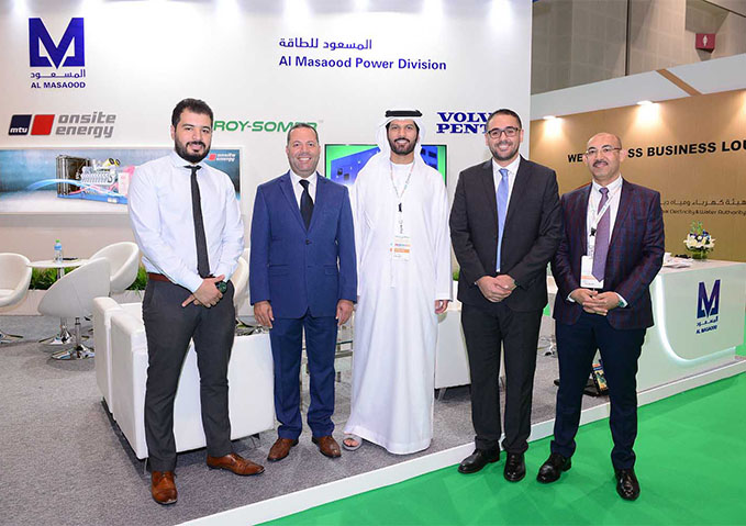 المسعود للطاقة يستعرض المولد الكهربائي المتحرك على شاحنة والأول من نوعه بمحرك ديزل "إم تي يو"