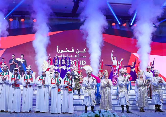 هيئة كهرباء ومياه دبي تنظم حفلها السنوي العاشر تحت شعار "كن فخوراً، معاً للتسامح"