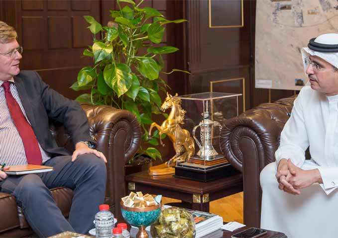 هيئة كهرباء ومياه دبي تبحث تعزيز التعاون مع شركة "فالميت" الفنلندية في مجالات الطاقة المتجددة