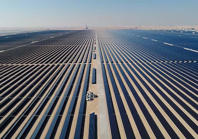 هيئة كهرباء ومياه دبي تنتهي من تنفيذ 92% من محطة ضخ المياه في مجمع محمد بن راشد آل مكتوم للطاقة الشمسية