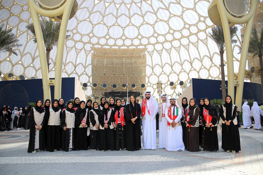 متطوعو الهيئة في إكسبو