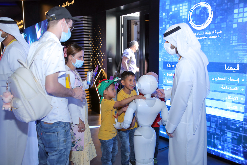 متطوعو الهيئة في إكسبو