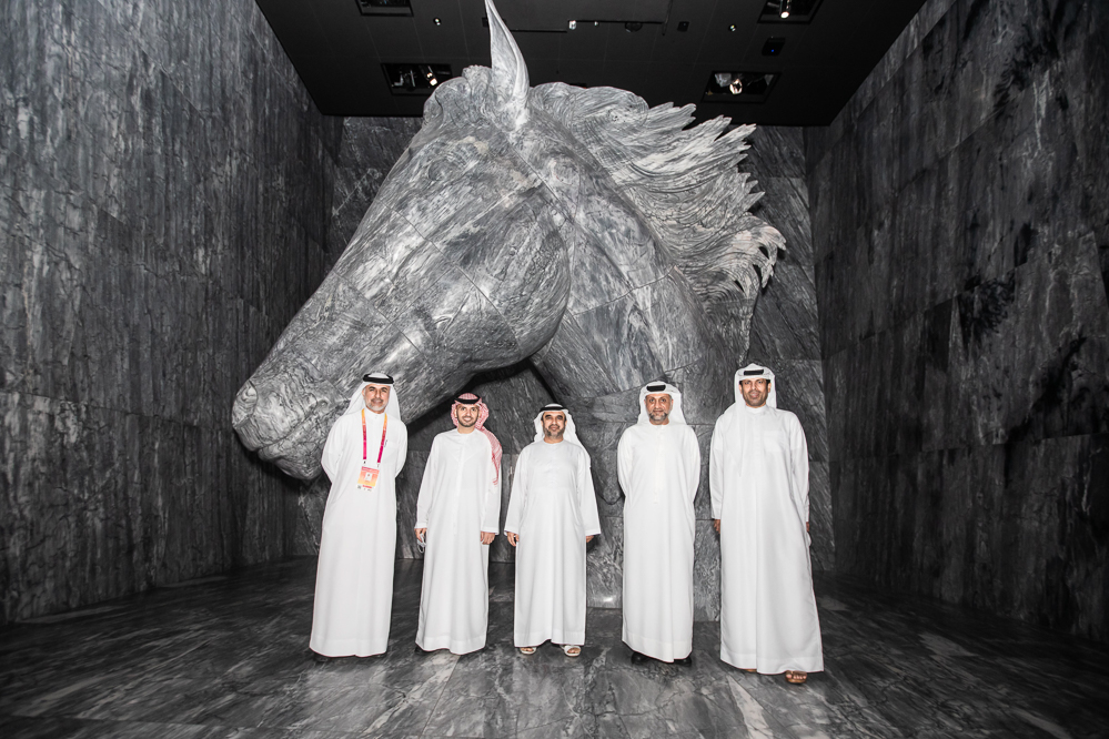 متطوعو الهيئة في إكسبو