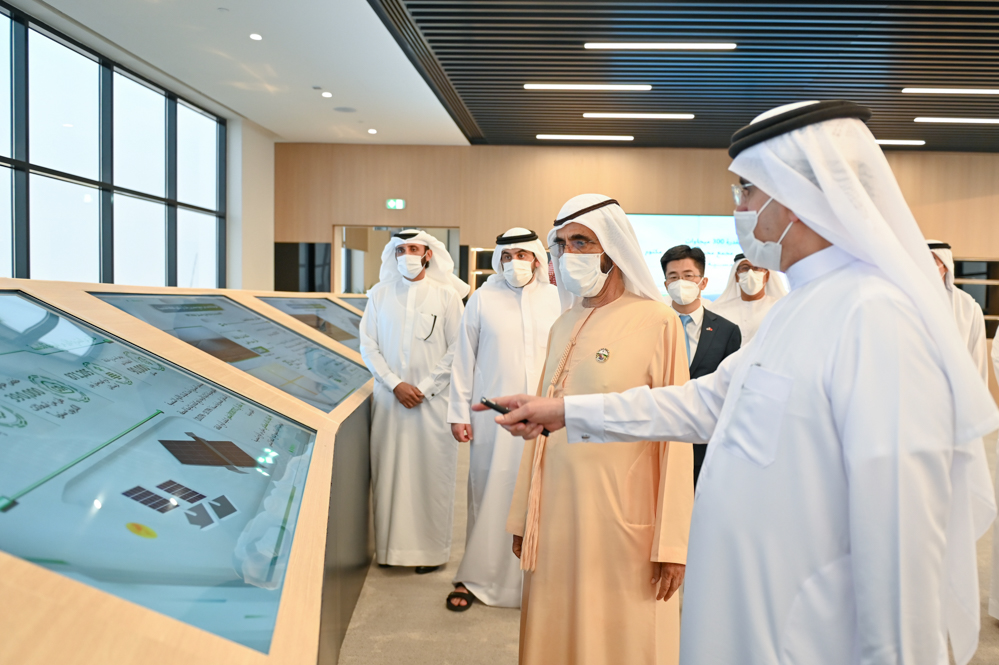  المشروع الأول من المرحلة الخامسة في مجمع محمد بن راشد آل مكتوم للطاقة الشمسية