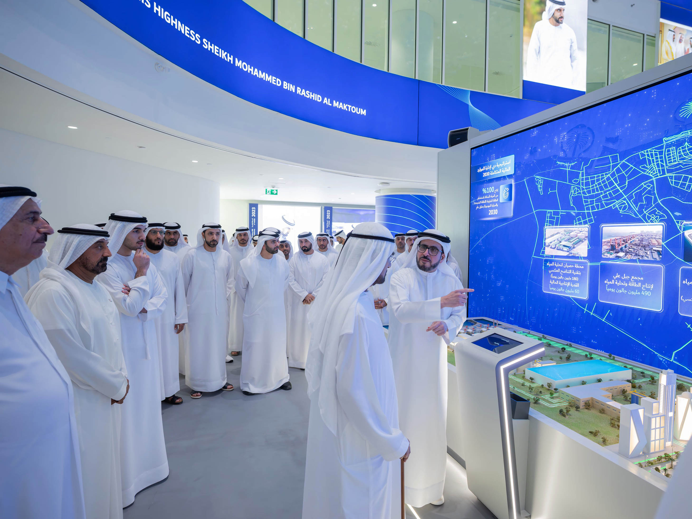 Mohammed bin Rashid inaugurates ‘Al Shera’a,’ the world’s tallest, largest and smartest net-positive government building
