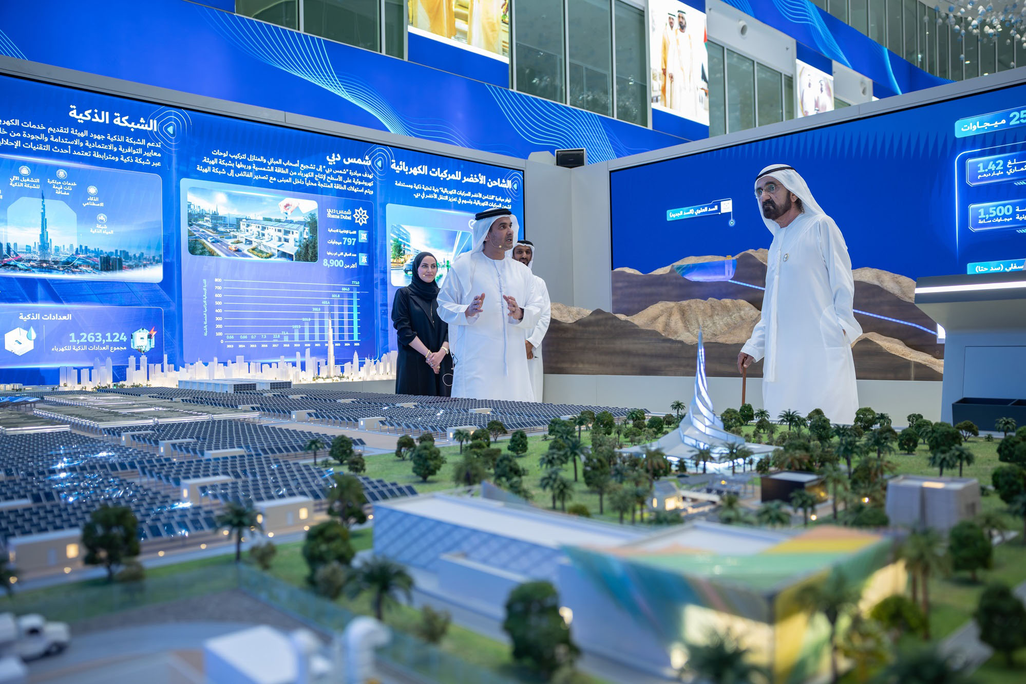 Mohammed bin Rashid inaugurates ‘Al Shera’a,’ the world’s tallest, largest and smartest net-positive government building