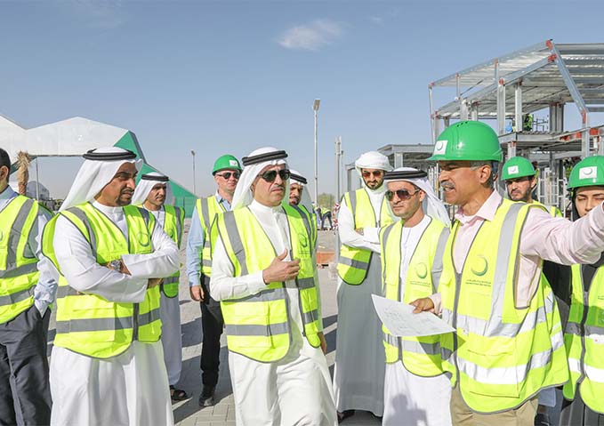 MD&CEO visits Solar Decathlon Middle East 2018 at Mohammed bin Rashid Al Maktoum Solar Park