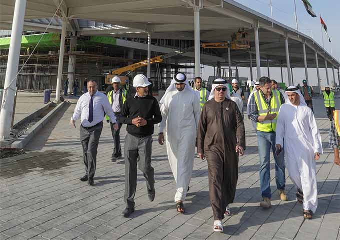 HE Saeed Mohammed Al Tayer reviews progress of Innovation Centre project at Mohammed bin Rashid Al Maktoum Solar Park