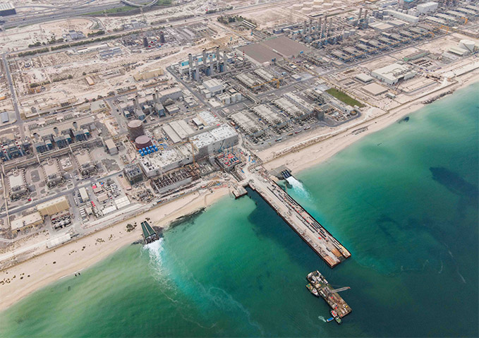 MD & CEO reviews progress on SWRO-based desalination plant in Jebel Ali