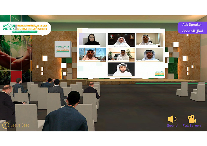 Virtual WETEX & Dubai Solar Show promise a unique experience for international exhibitors & visitors using the latest global technologies