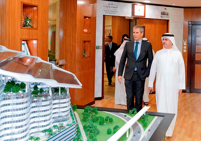 MD & CEO of DEWA receives Austria’s Minister of Finance 