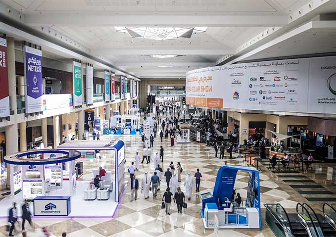 «ويتيكس 2019» و«دبي للطاقة الشمسية 2019» يشهدان مشاركة أوسع من المؤسسات والمنظمات والهيئات والشركات المتخصصة في قطاعات الطاقة والمياه والبيئة من المنطقة والعالم