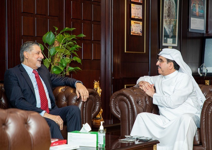 HE Saeed Al Tayer receives CEO of COP28