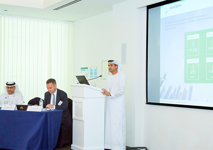 هيئة كهرباء ومياه دبي تسلط الضوء على تجربتها في مجال الشبكات الذكية وربط الأنظمة الشمسية الكهروضوئية في المنازل والمباني، خلال مشاركتها في مؤتمر الطاقة العالمي في أبوظبي