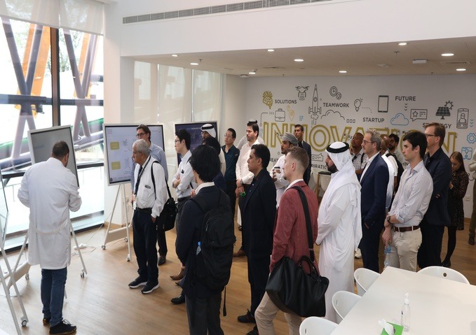 DEWA briefs delegation from World Hydrogen MENA on its most prominent projects