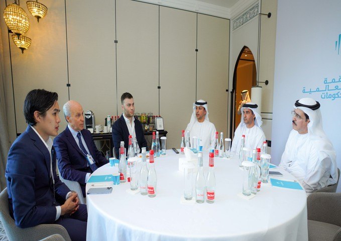 HE Saeed Mohammed Al Tayer meets high-level delegations at the World Government Summit