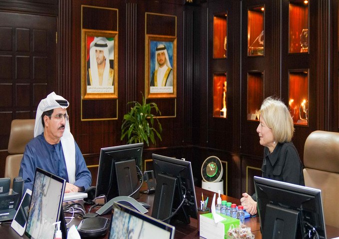 HE Saeed Al Tayer discusses cooperation with France’s satellite operator Eutelsat