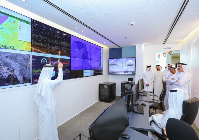 Saeed Mohammed Al Tayer inaugurates DEWA’s Space D Ground Station at the R&D Centre in the Mohammed bin Rashid Al Maktoum Solar Park