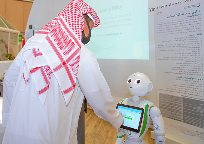 ريادة هيئة كهرباء ومياه دبي في التحول الرقمي تشجع المتعاملين على الاستمرار في استخدام خدماتها الرقمية خلال العام 2021