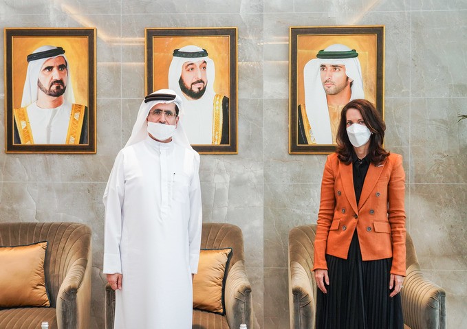 معالي سعيد الطاير  يلتقي القنصل العام للولايات المتحدة الأمريكية في دبي