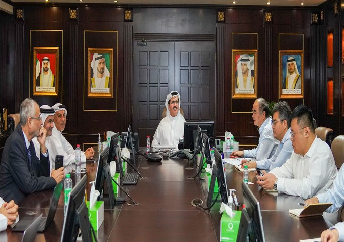 HE Saeed Al Tayer receives high level delegation from Sungrow