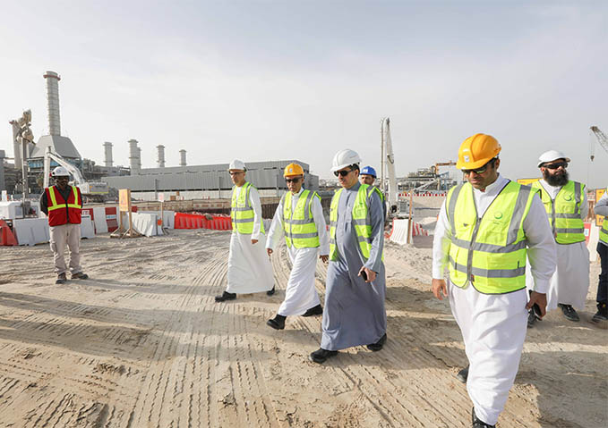 HE Saeed Mohammed Al Tayer reviews progress on SWRO-based desalination plant in Jebel Ali