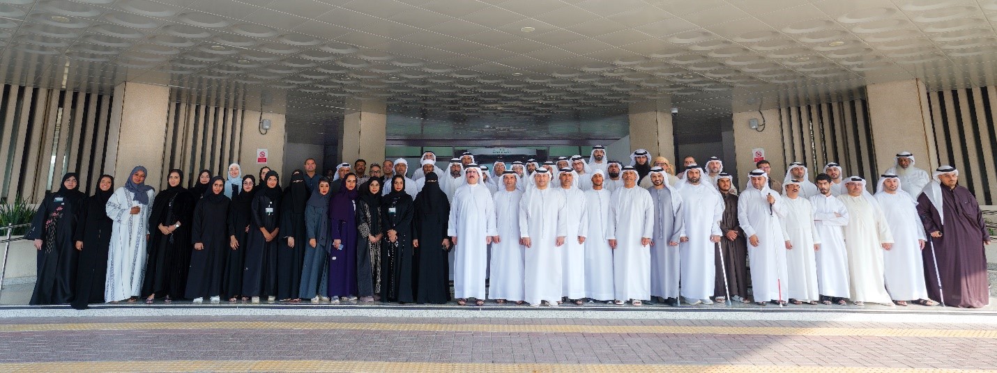 HE Saeed Mohammed Al Tayer Meets Some of DEWA’s Employees of Determination During an Inclusion Event