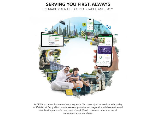 DEWA adopts ‘360 Services’ policy to provide proactive and integrated services exceeding customer expectations