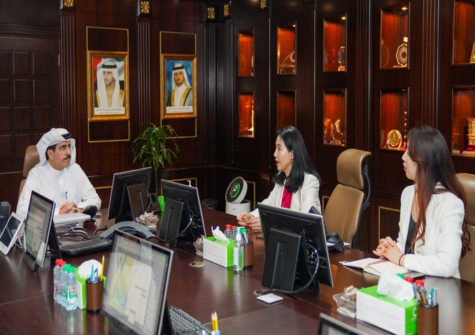 DEWA discusses collaboration with World Smart Sustainable Cities Organisation